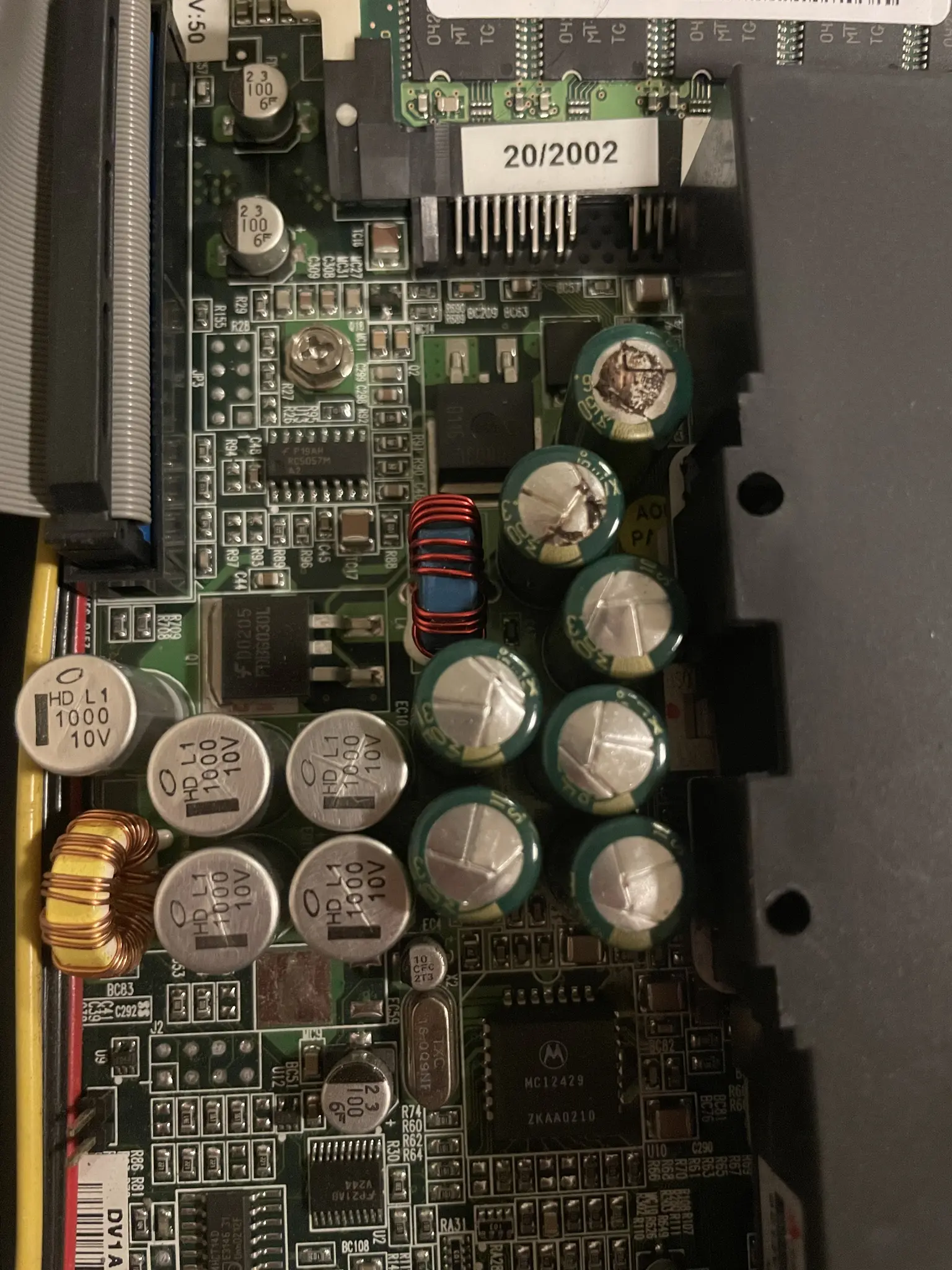 Suspect capacitors